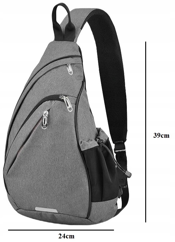 NERKA PLECAK TORBA NA JEDNO RAMIĘ SASZETKA CROSSBODY MIEJSKI MĘSKI Model nerka