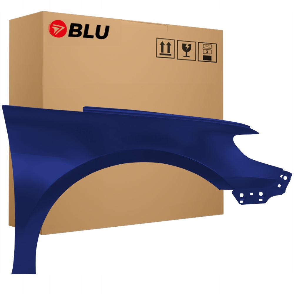 Blu Blatník Vw Passat CC lift LH5X pravý modrý 12-16 přední NachtBlau