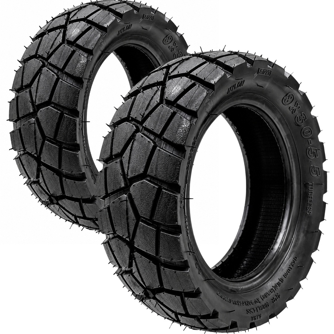2x Pneumatika 9x3 Offroad Bezdušová Tubeless 9x3.0-5.5 Pro Kukirin G2 Pro 2024