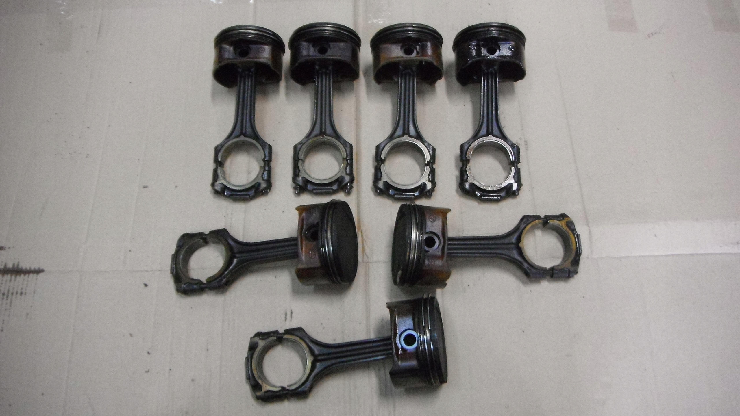 MERCEDES ML W164 R W251 5,0 TŁOK + KORBOWÓD