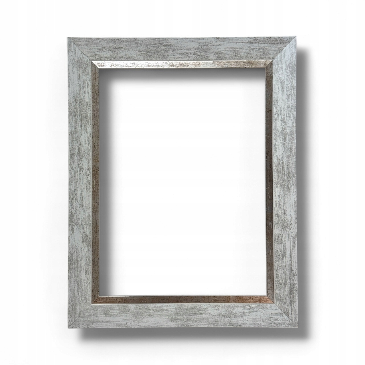 Rám Hladký Bílý Rozměr Okna 40x40 CM Pro Obrazy Na Zeď Plakát Zrcadla