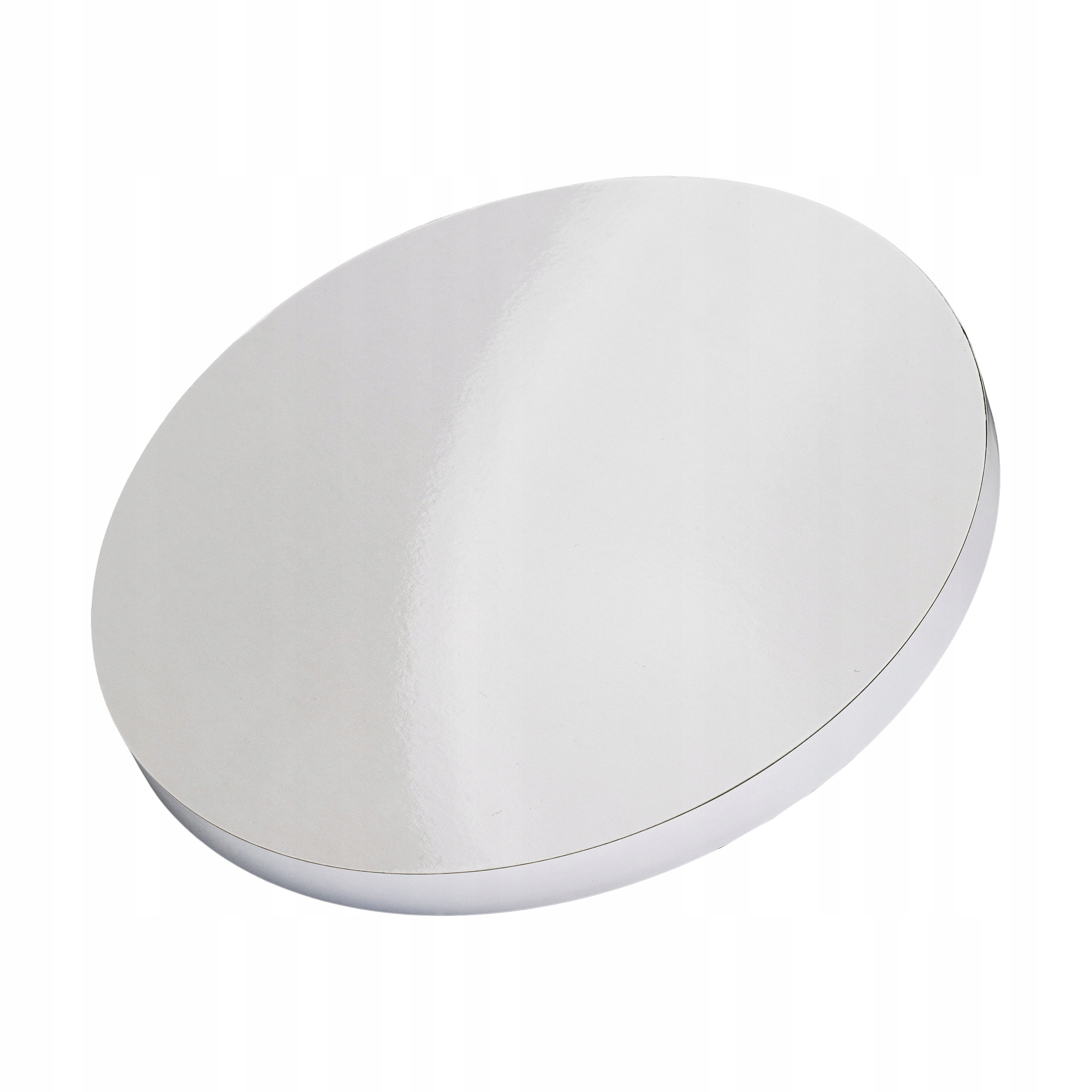 Podkład pod tort ciasto 24 cm styrodur biały Rubicello pakiet 10sztuk mocny