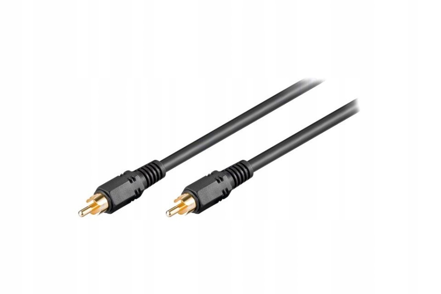 GOOBAY PRZYŁĄCZE NIKLOWANE 2xWTYK RCA 2m