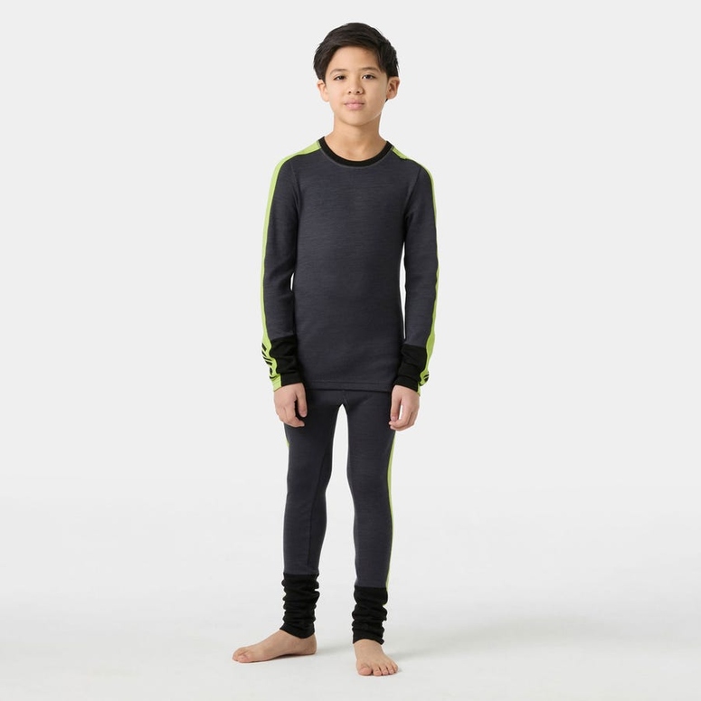 Komplet Bielizny Dziecięcej Helly Hansen Lifa Merino Mid Base G Gre 158