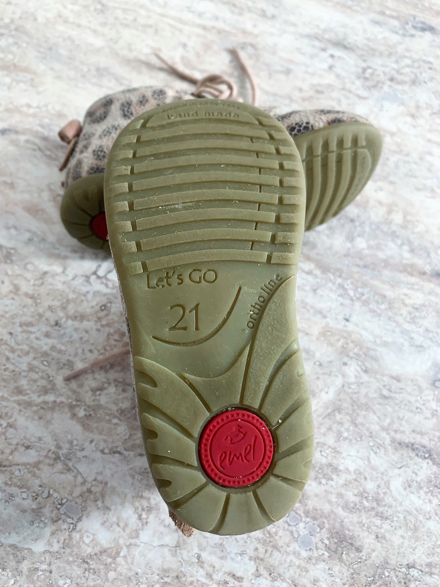 EMEL buty trzewiki dziecięce roz.21 PANTERKA Bohater brak