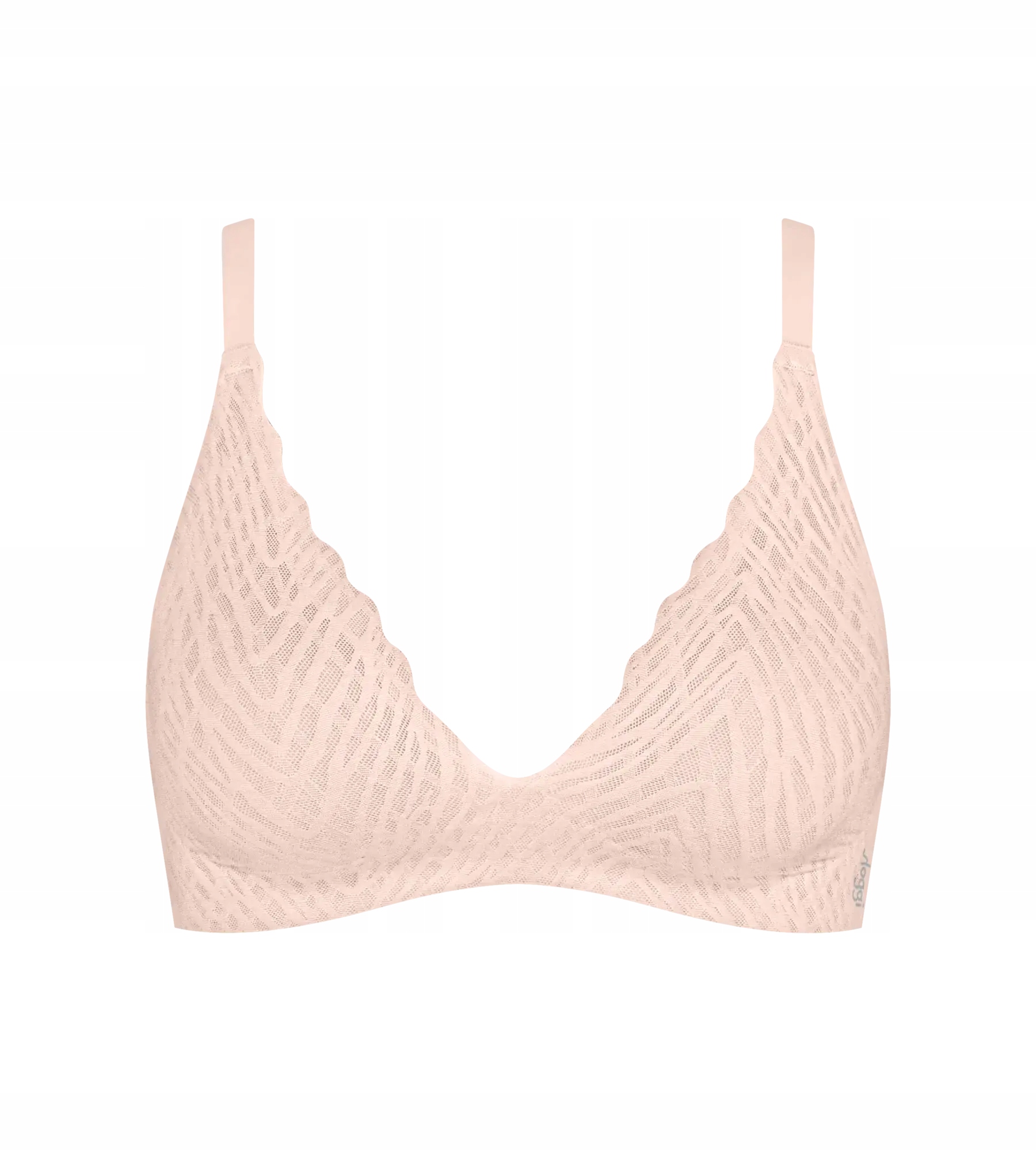 Różowy Biustonosz Damski bezszwowy sloggi Zero Feel 2.0 The Up P Bra L