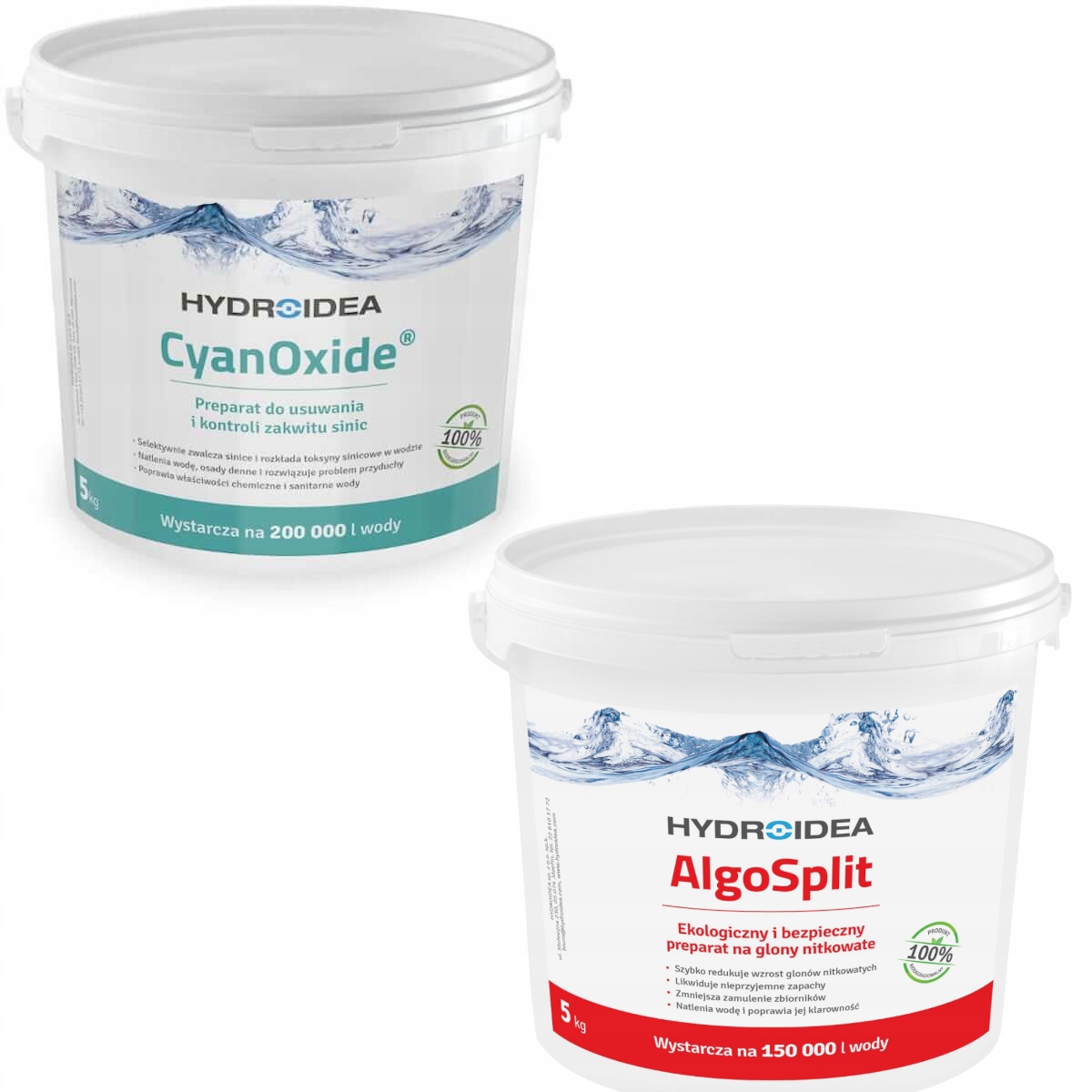 Hydroidea Sada na odstraňování niťovitých a sinicových řas 150 m3