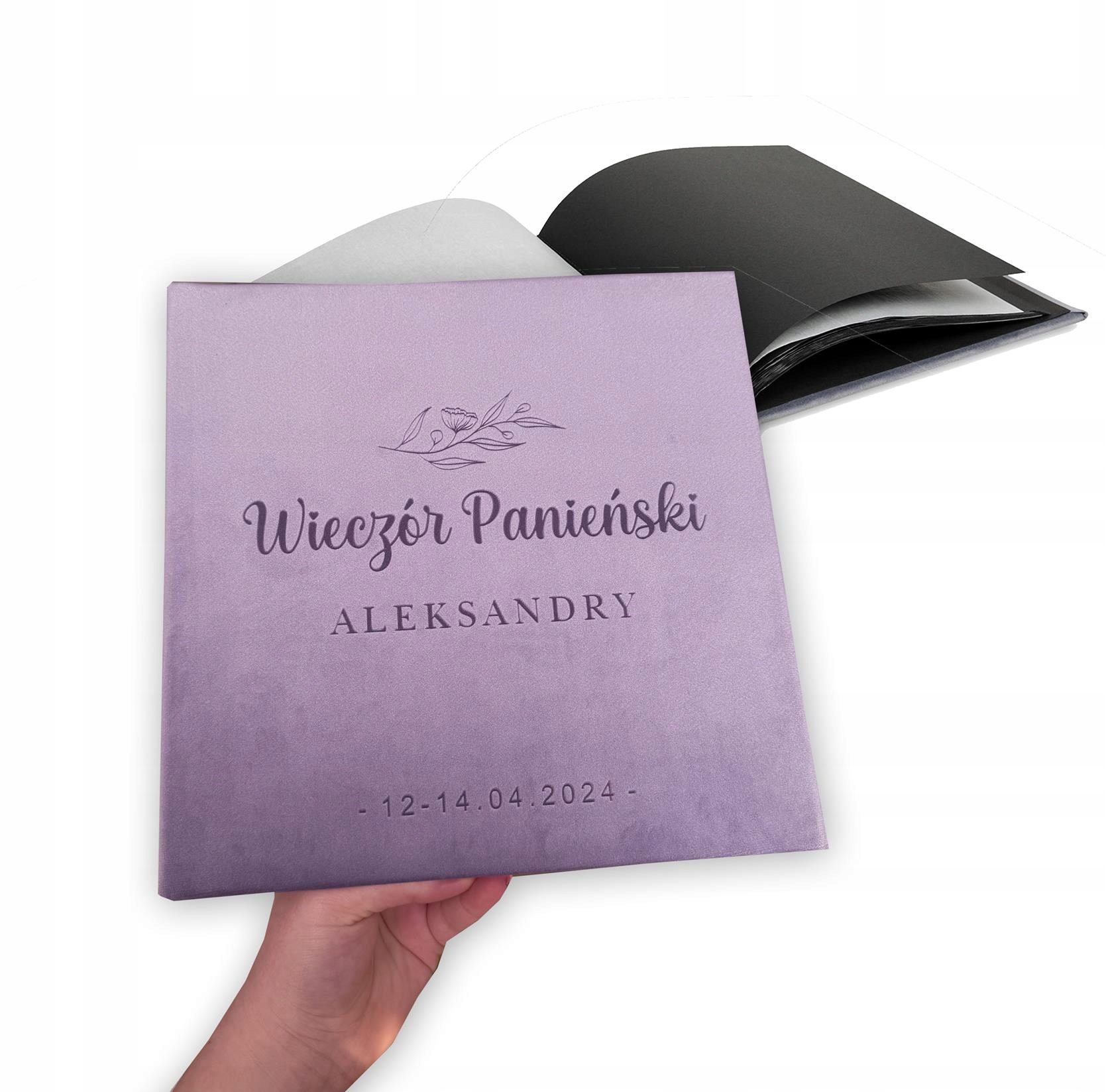 ALBUM WELUROWY WIECZÓR PANIEŃSKI 40strCZ