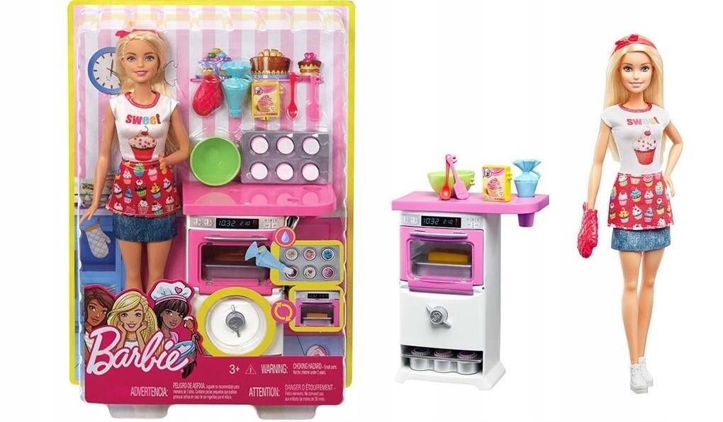 

Mattel Lalka Barbie Domowe wypieki FHP57