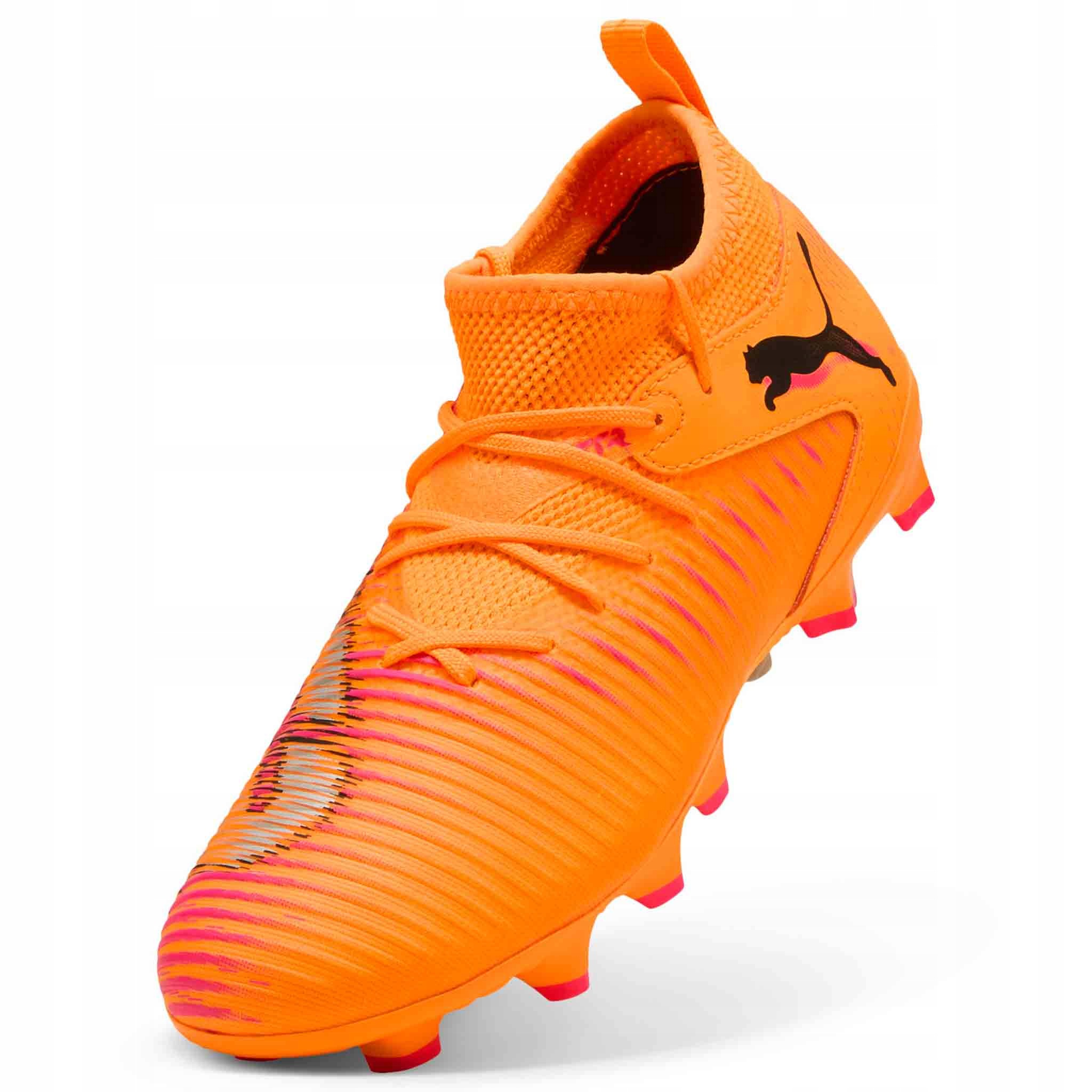 Puma Future 8 Match Fg/ag Jr dětské kopačky, oranžové