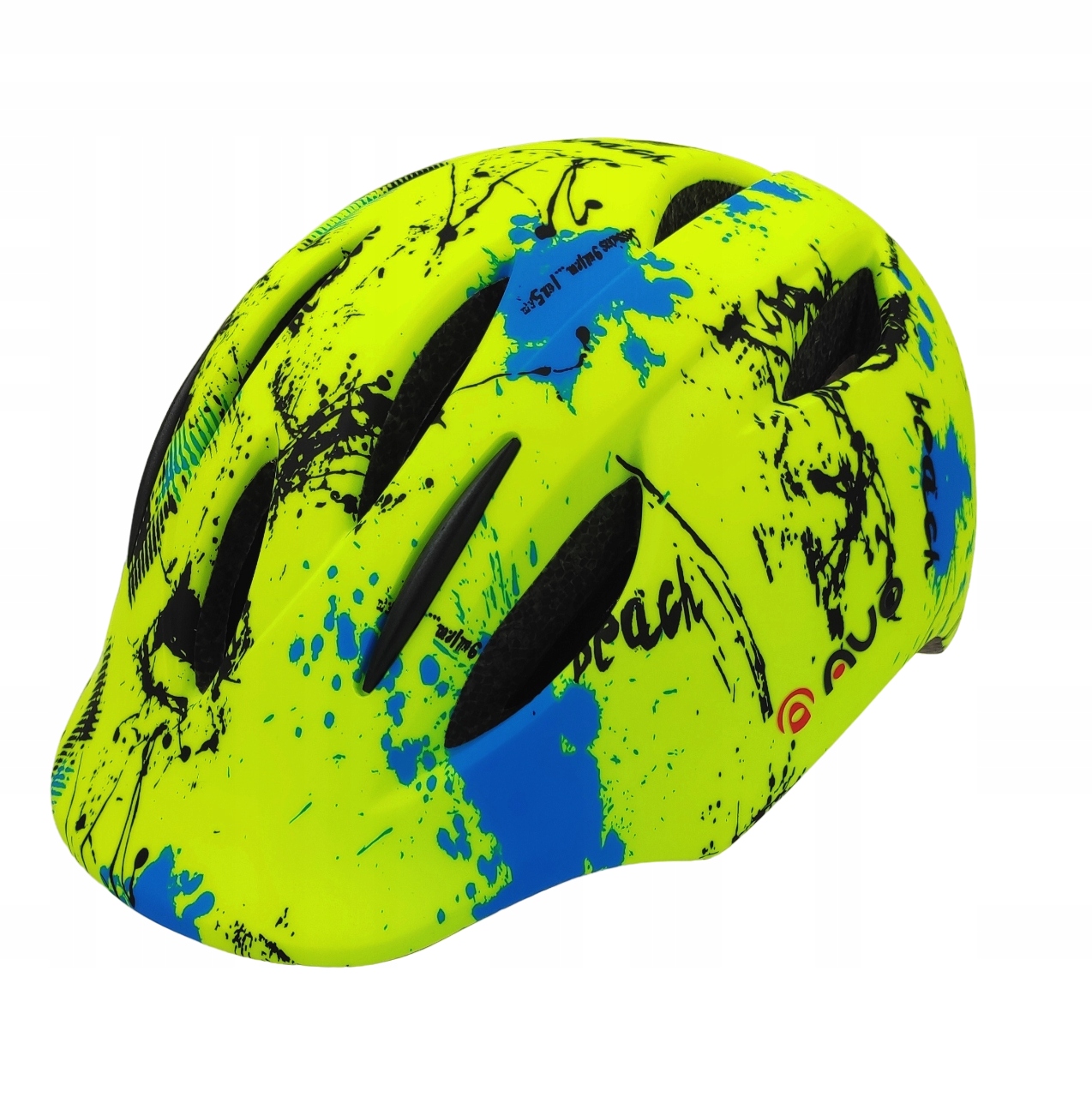 Kask rowerowy dziecięcy Avo PNY-10 50-56-cm seledyn Fluo In-mold 180g