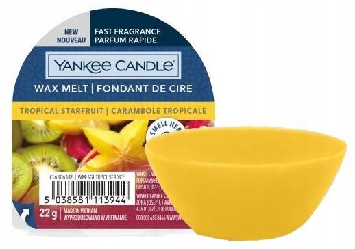 

Wosk zapachowy Yankee Candle *tropical Starfruit*