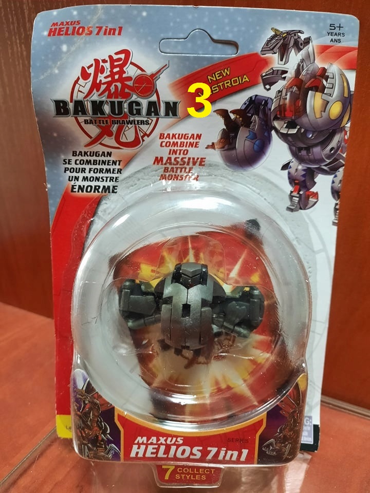 FIGURKA BAKUGAN MAXUS HELIOS 7in1 + KARTA KRAKÓW Marka Spin Master