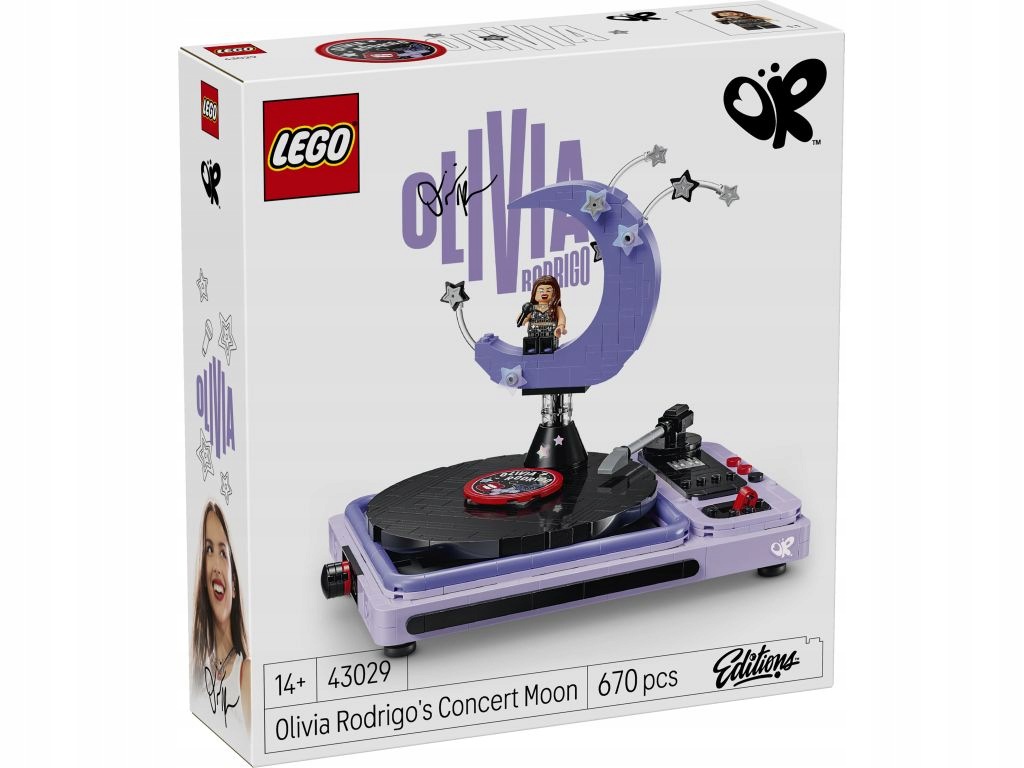 Lego 43029 Editions Měsíc z koncertu Olivie Rodrigo