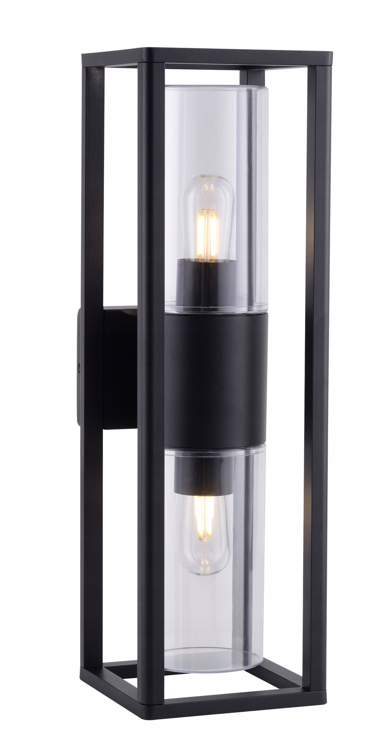 Kinkiet Zewnętrzny Lampa Ogrodowa Zewnętrzna Elewacyjna Ścienna 2x E27 Led