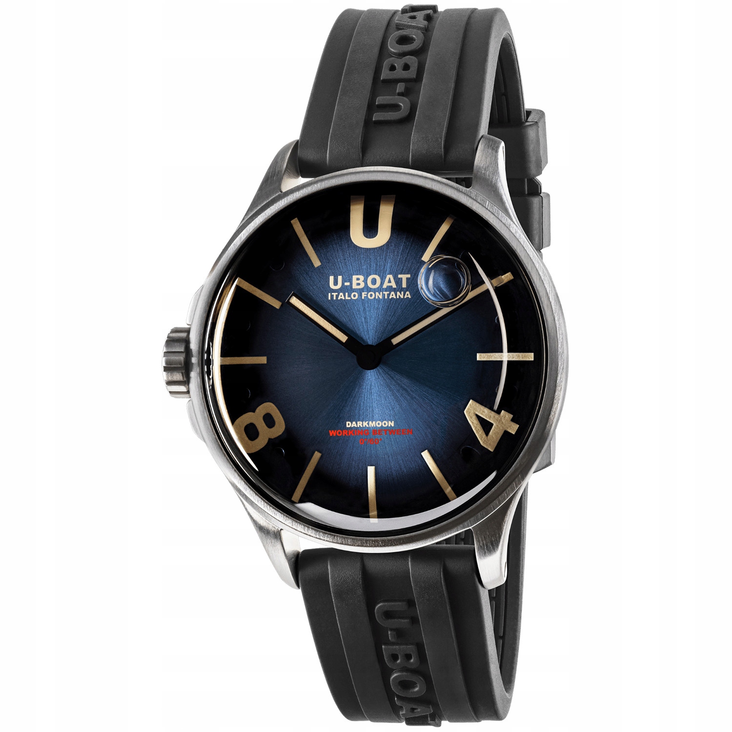 Pánské Hodinky U-boat 9021 černý pásek