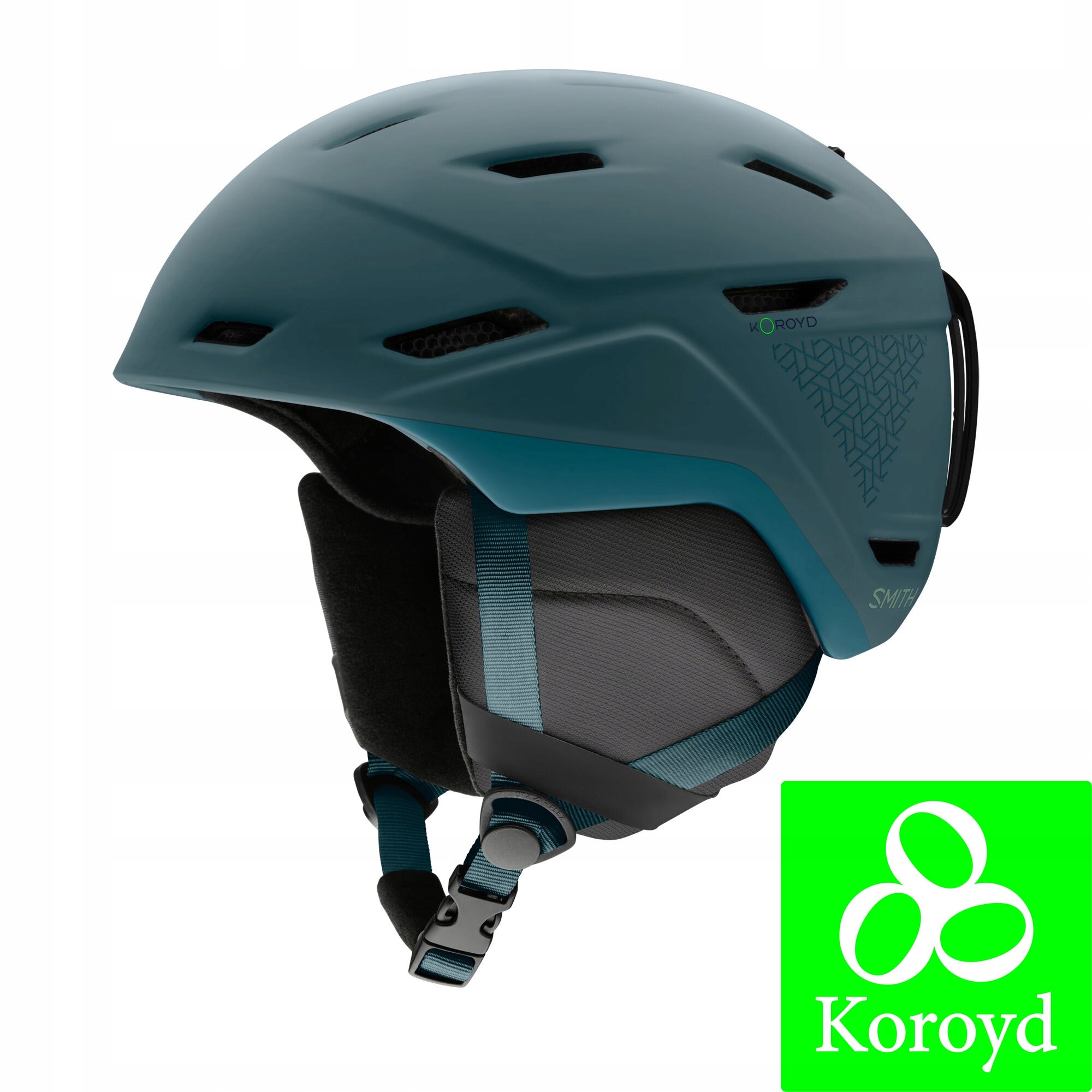 Smith 2025 Kask na narty snowboard Mission Matte Pacific Geo morski M 55-59