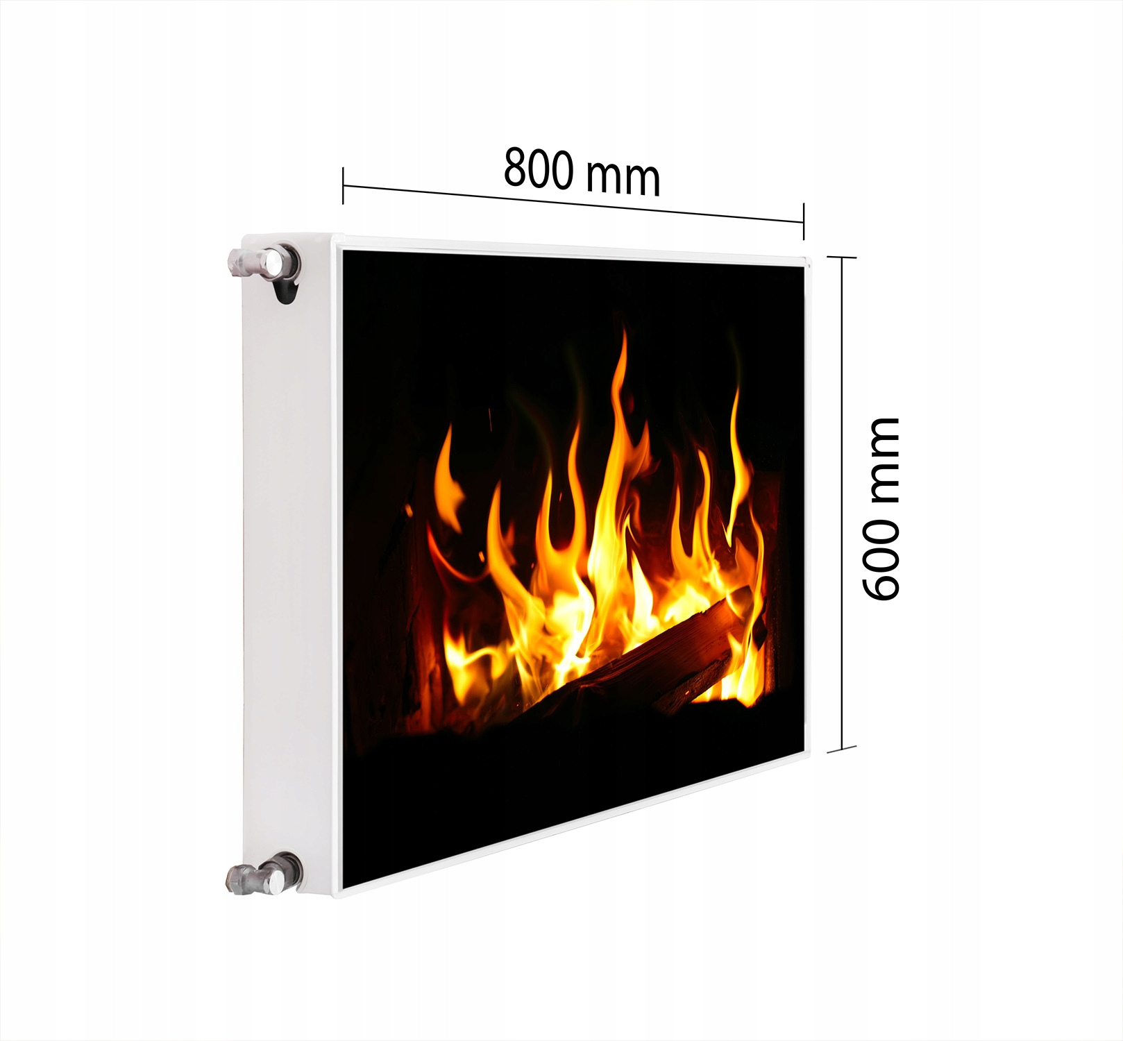 Magnetická Podložka Na Radiátor 80x60 Oheň Magnet