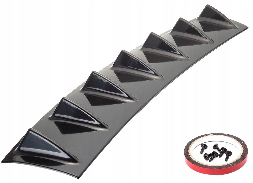 SHARK WING x7 DYFUZOR UNIWERSALNY DOKŁADKA SPOJLER SPOILER REKIN 85-cm