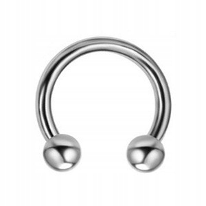 

Podkowa klasyczna srebrna Nostril Piercing 1,0/8/2