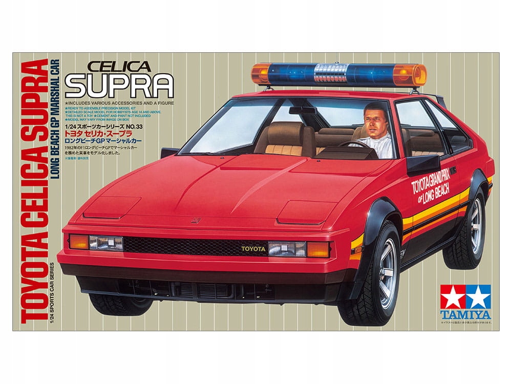 Toyota Celica Supra Long Beach (gp Marshal Car) 1:24 Tamiya 24033