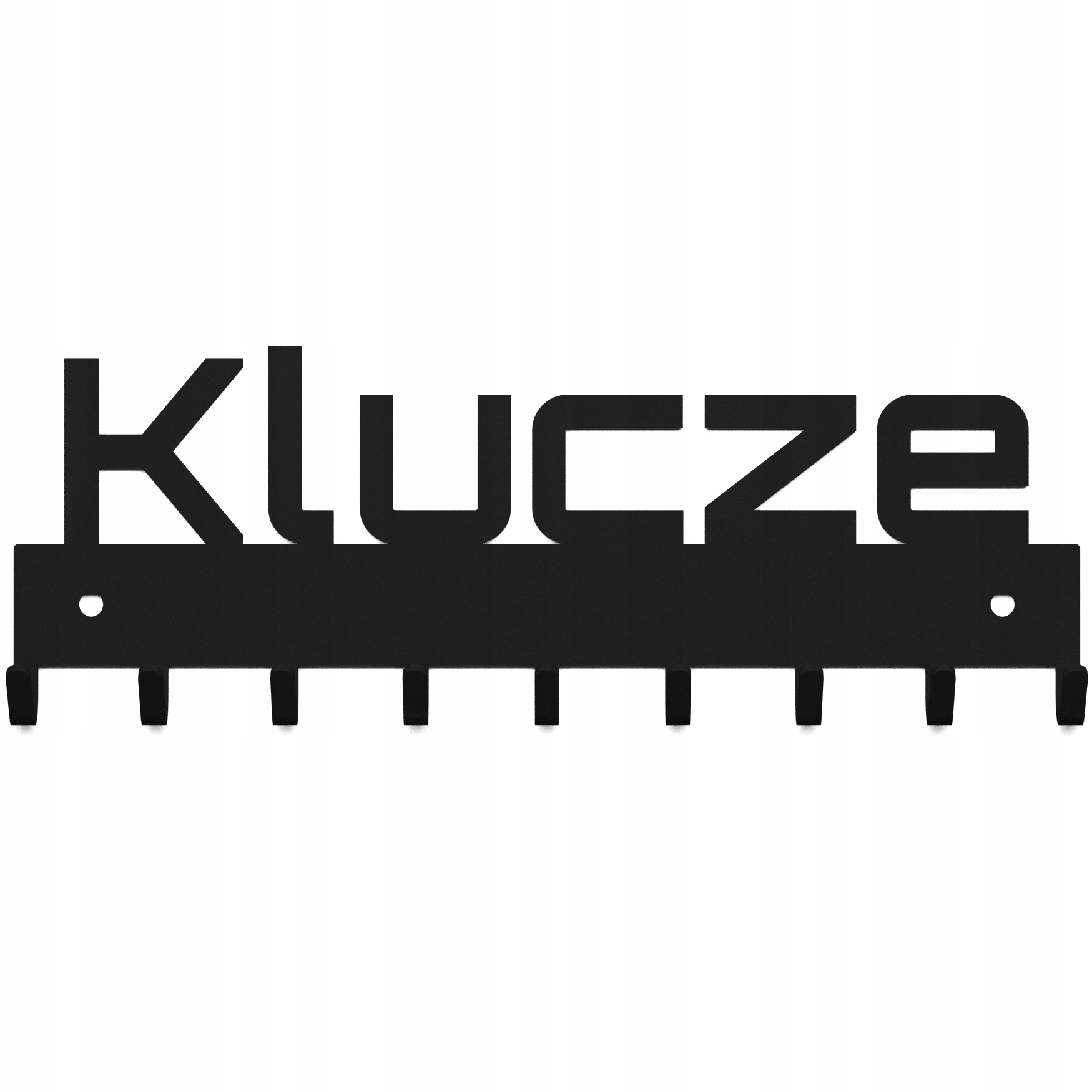 

Wieszak Na Klucze Ścienny Na Ścianę Czarny