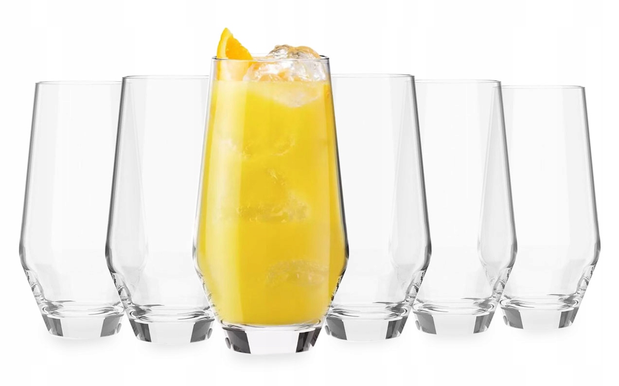 

Szklanki do napojów long drink Krosno Ray 450ml