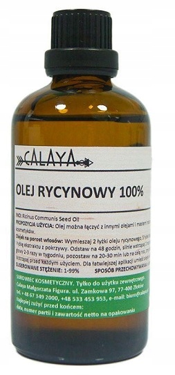 

Olej Rycynowy 50ml Calaya