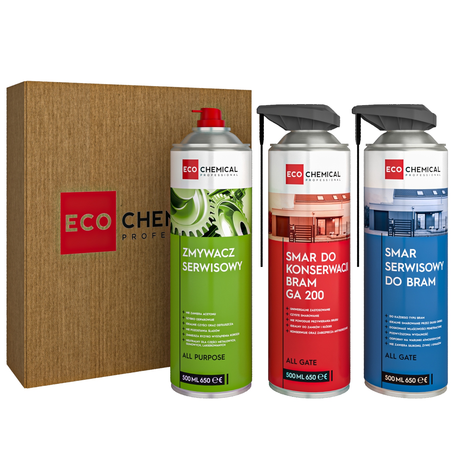 

Zestaw Do Bram Smarowanie Konserwacja Ecochemical
