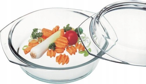 SIMAX NACZYNIE ŻAROODPORNE OKRĄGŁE Z POKRYWĄ 3,5 L