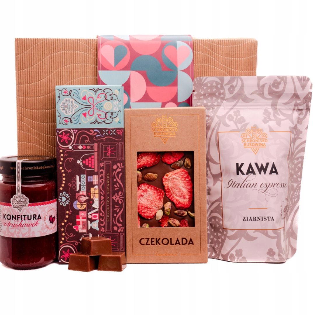 Levně Den žen – sada pro ni Schronisko Bukowina káva čokoláda pralinky