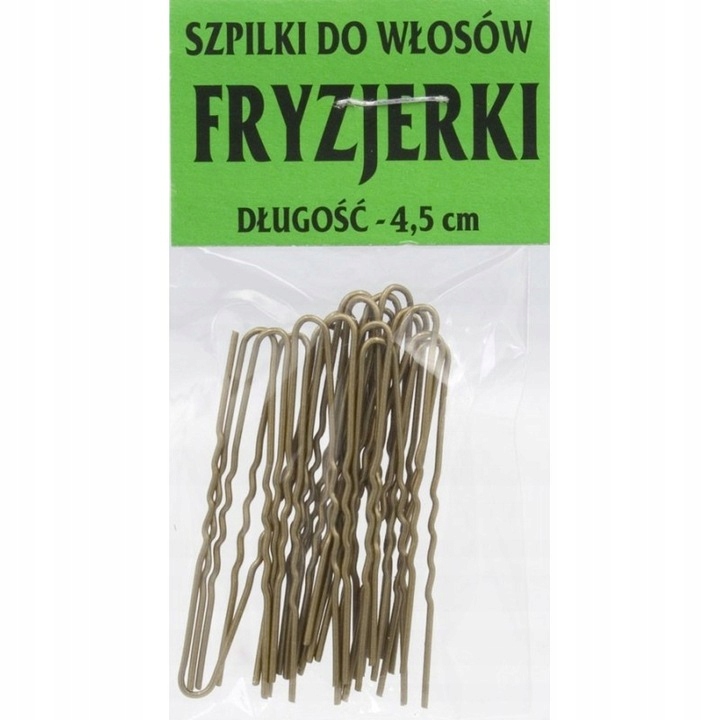 

Szpilki do włosów Pro-lak złote 4,5cm 20szt