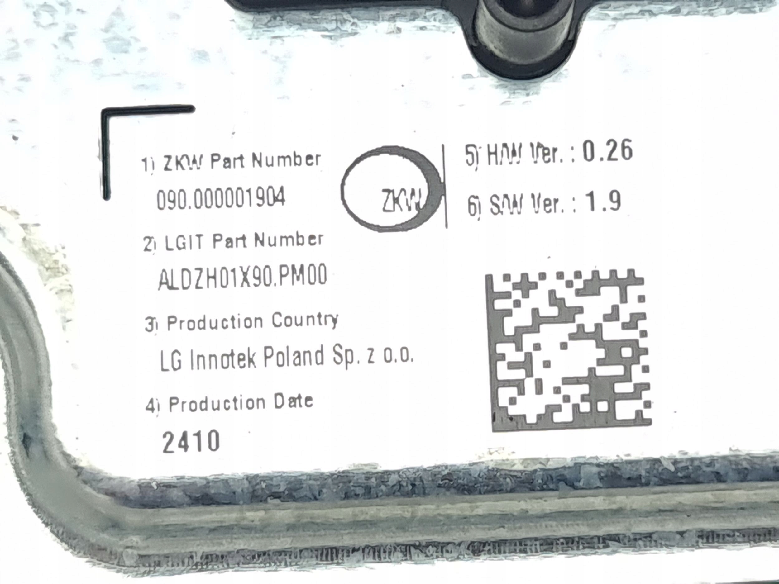 CITROEN C5 AIRCROSS 2024 левый модуль РЕЦИРКУЛЯЦИИ led