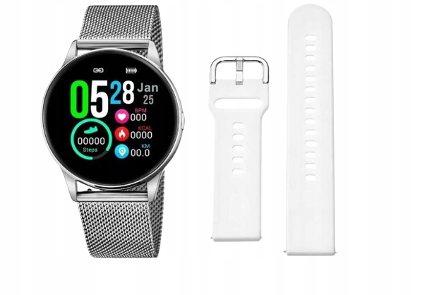 Lotus Dámské Stříbrné Hodinky S 2 Řemínky Casual S4D