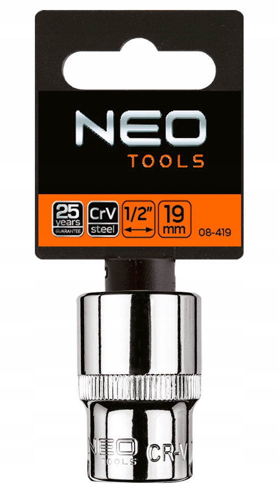 Neo Tools Neo Tools 08-328 Nasadka Sześciokątna 1/2"", 8 MM
