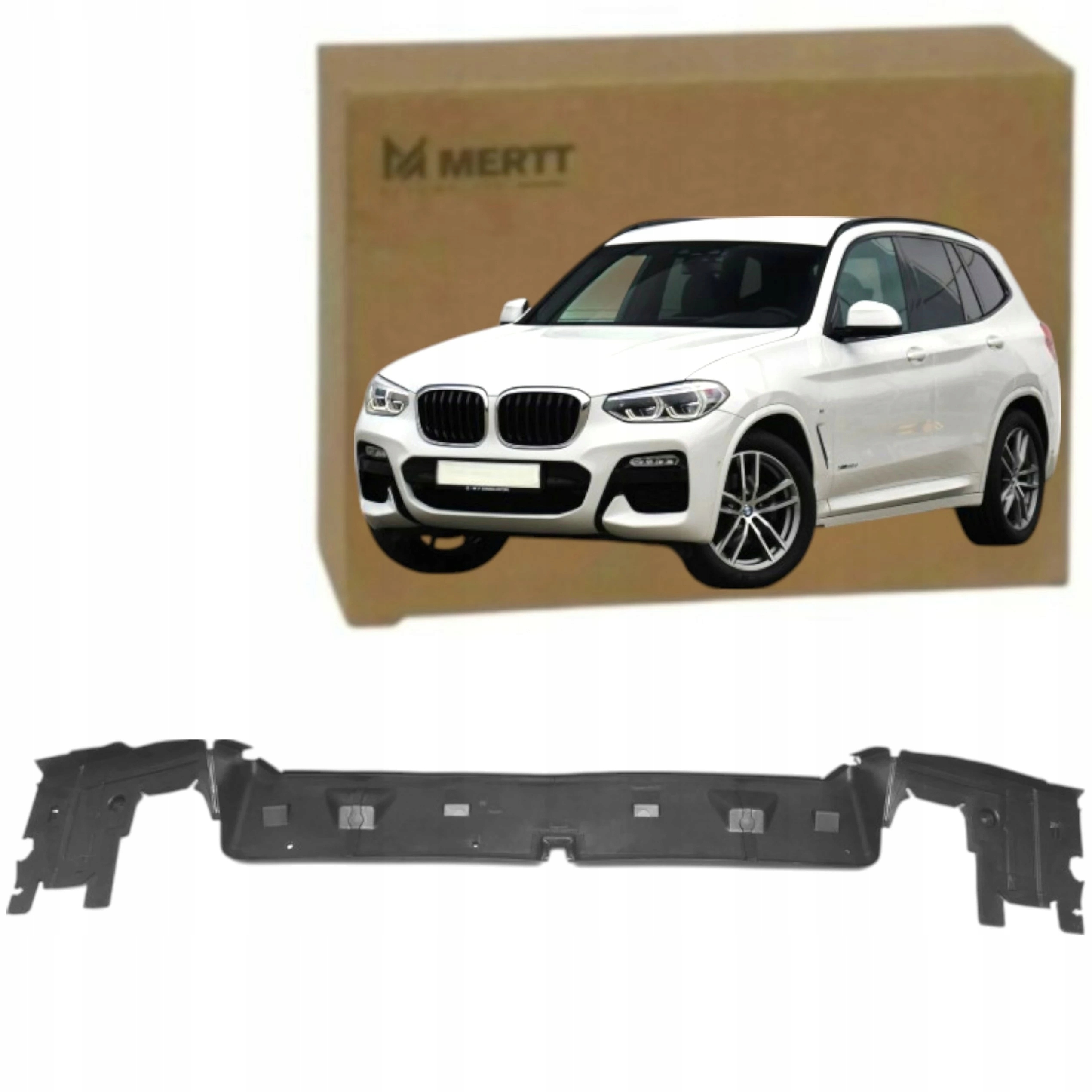 Bmw X4 G01 G02 Volant Vzduchu Spodní Vstup Kanál Přední Pás Těsnění