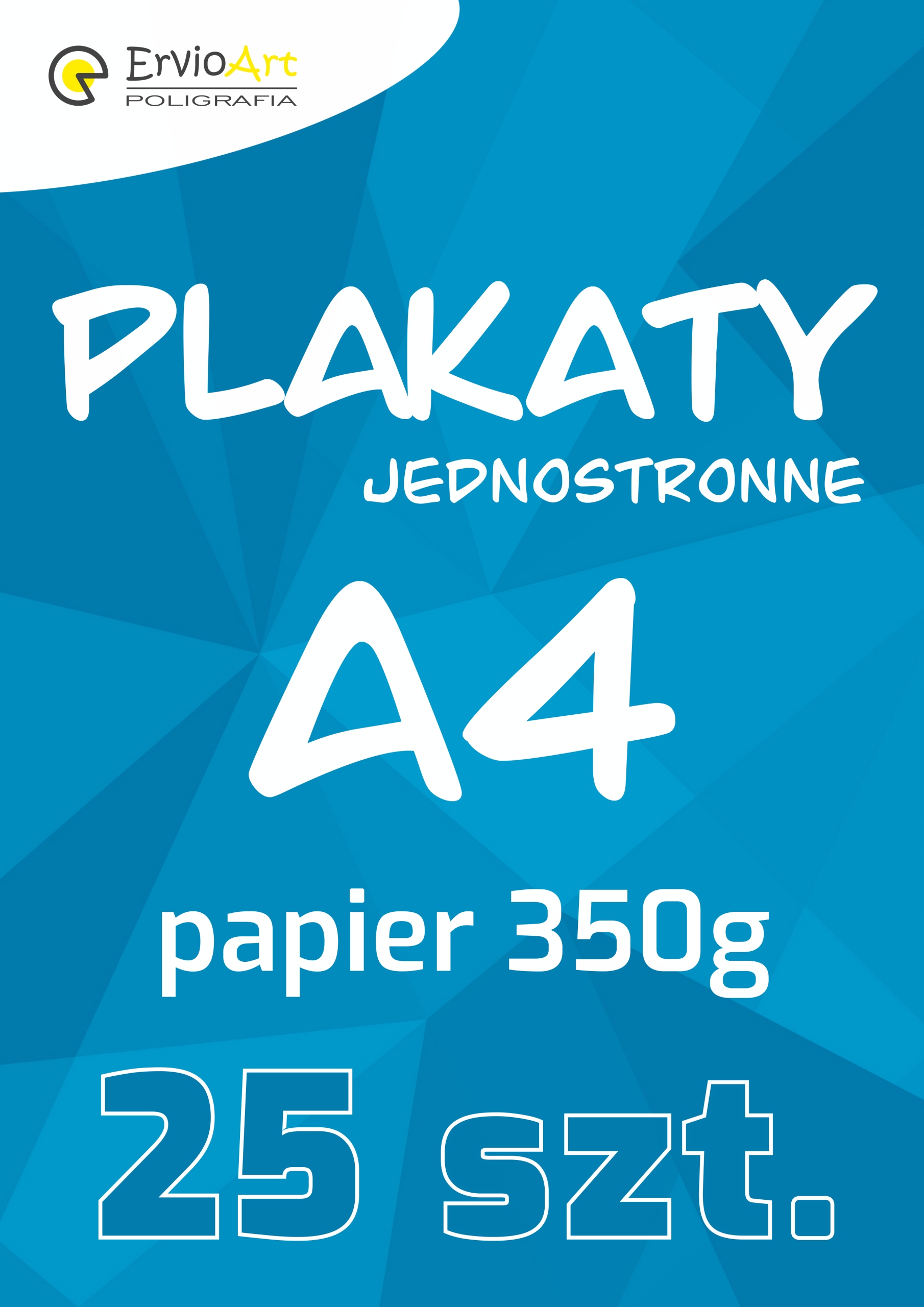 PLAKATY A4 350g - 25 szt.