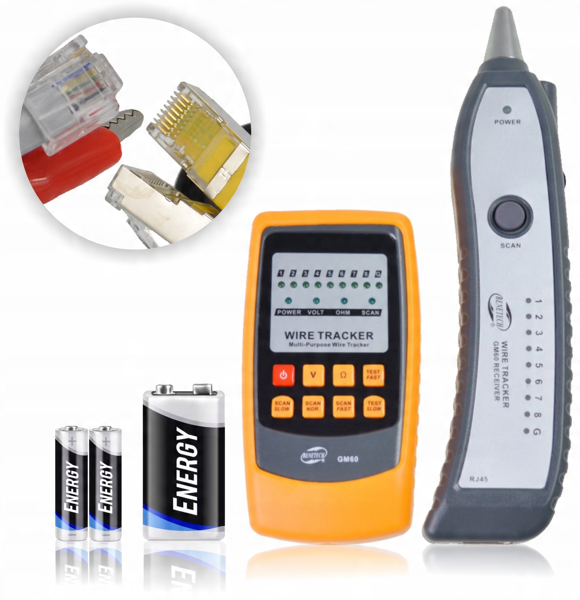 

Szukacz Par Przewodów Tester Sieci Wire Tracker