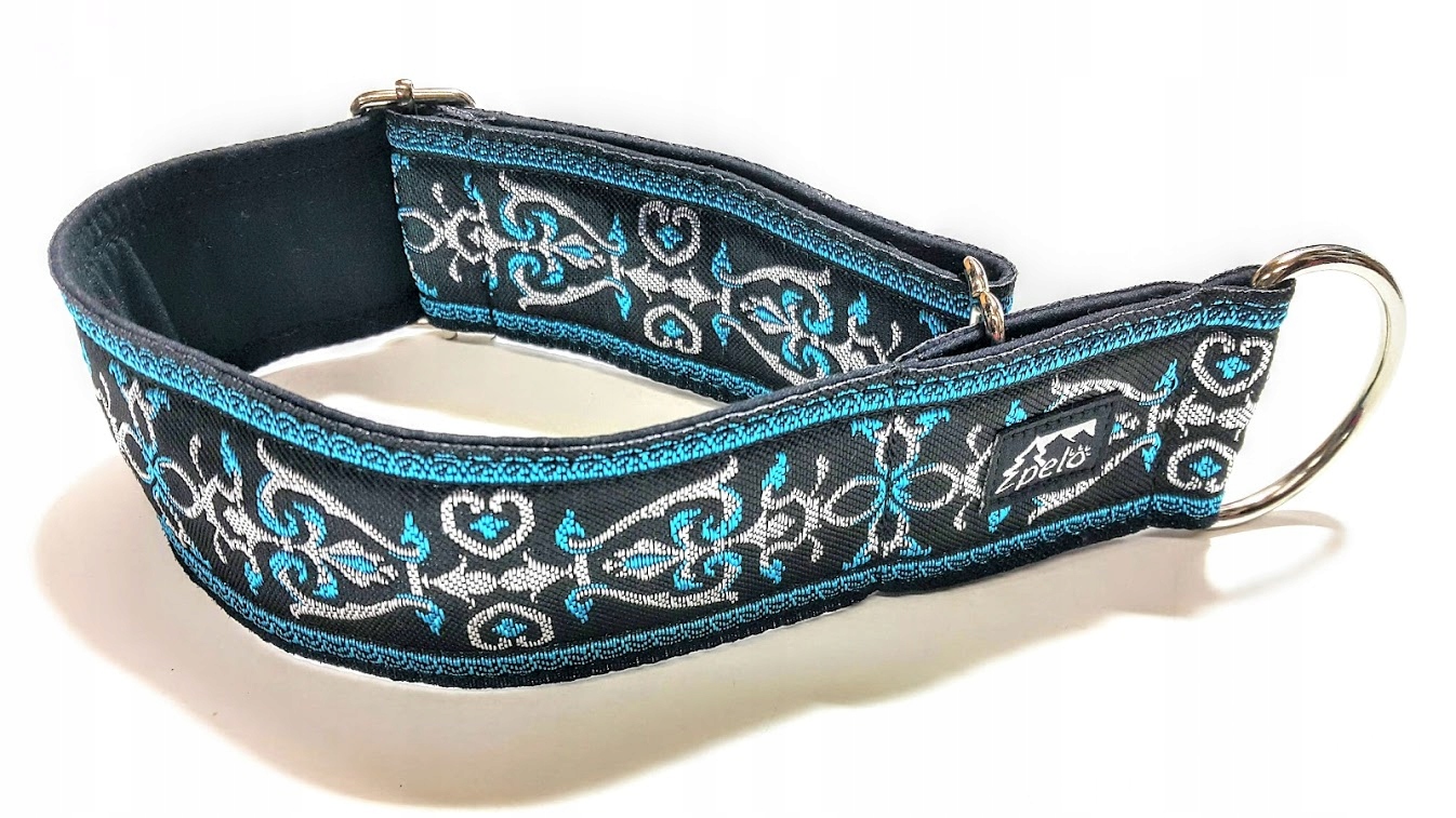 Pelo obroża ozdobna martingale obw/max 50cm /5cm