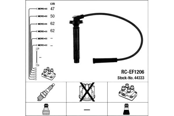 Ngk Zapalovací Kabely Subaru 2,0 2,5 95-