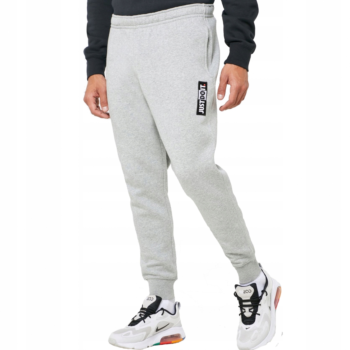 

Nike Just Do It spodnie męskie dresowe szare M