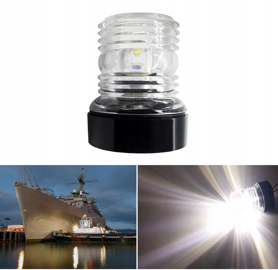 LED ŚWIATŁO ŁODZI MORSKIE ŚWIATŁO NAWIGACYJNE 12V Marka inny