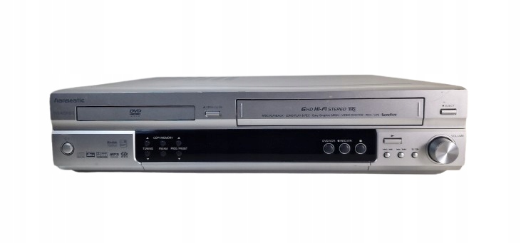 Magnetowid DVD wzmacniacz Kombo Hanseatic DVD-AVCR 65 S DVD AVC R 65 S