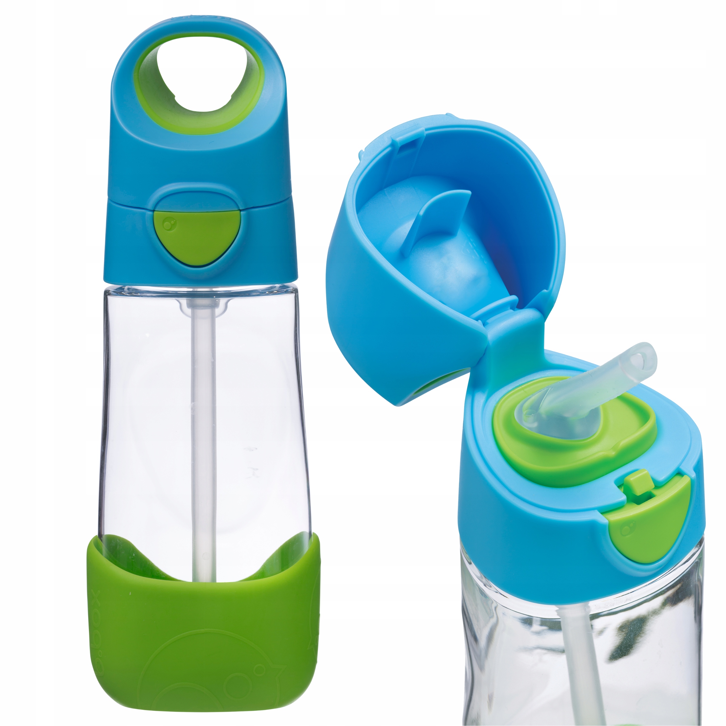 BUTELKA TRITANOWA ZE SŁOMKĄ BIDON 450 ML B.BOX KOLORY