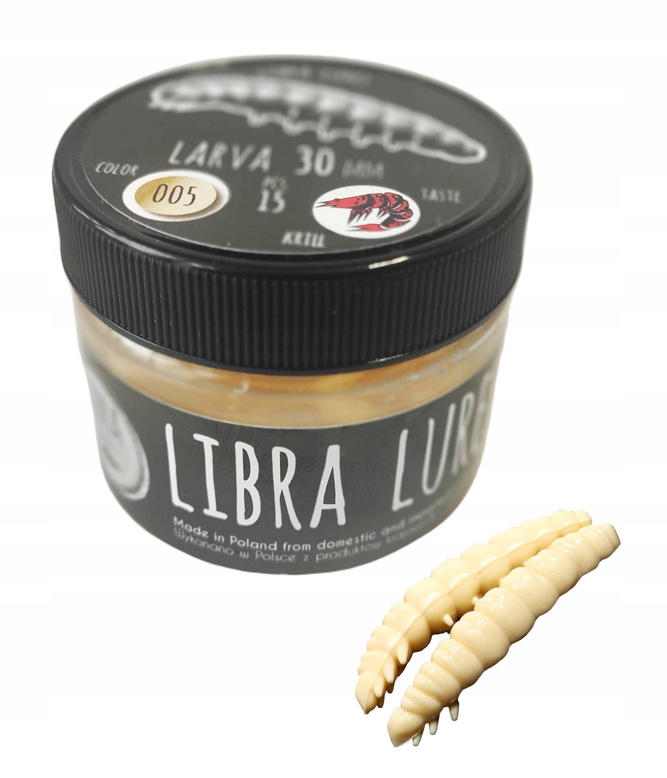 Libra Lures Larva 005 Cheese Kryl 3,5cm Długość (cm): 3.5, Smak: Kryl