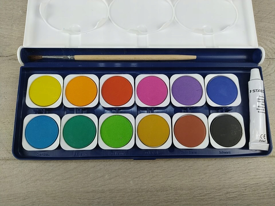 Staedler 888 NC12 Farby akwarelowe 12 kolorów OUTLET Marka Staedtler