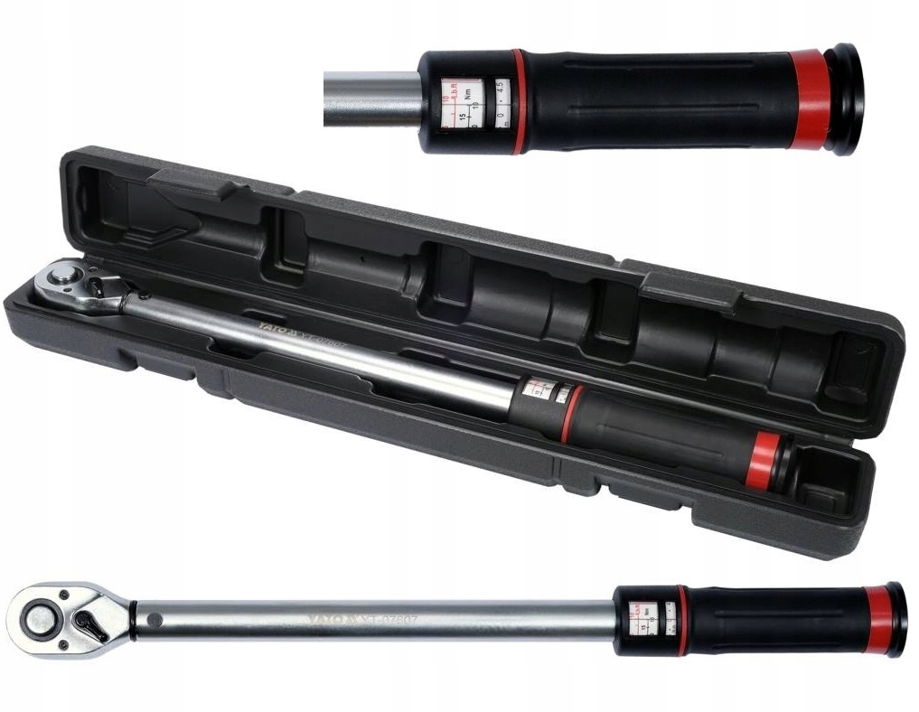 

Yato Klucz Dynamometryczny 1/2'' 10-110Nm 470mm