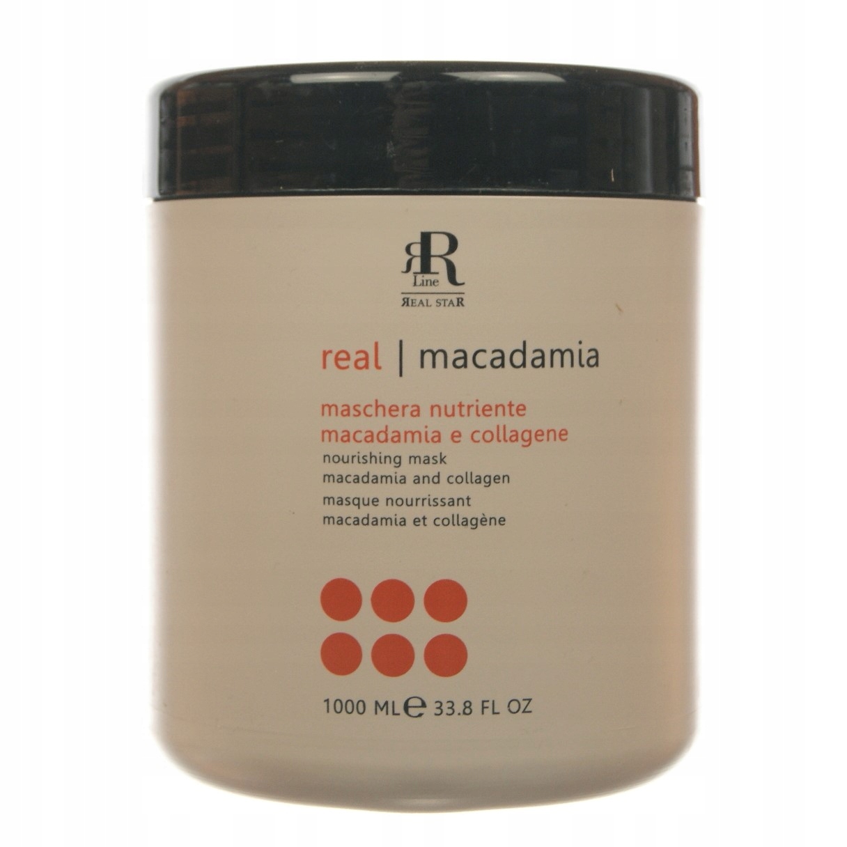 RR Line Real Macadamia maska do włosów 1000 ml