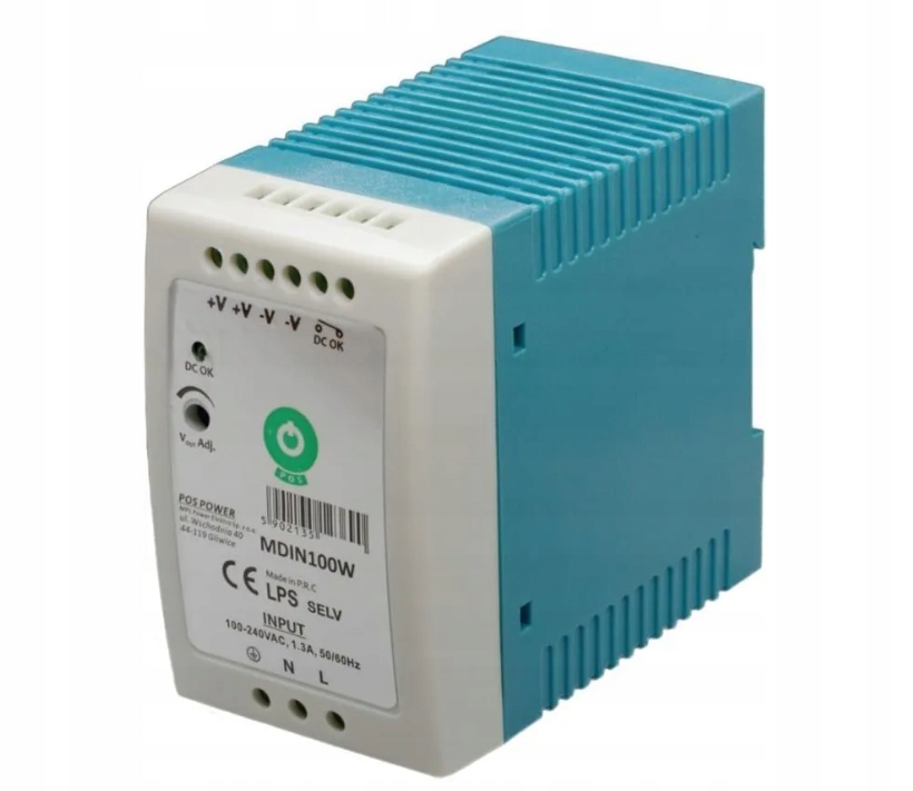 Napájecí zdroj na lištu 100W 12V MDIN100W12