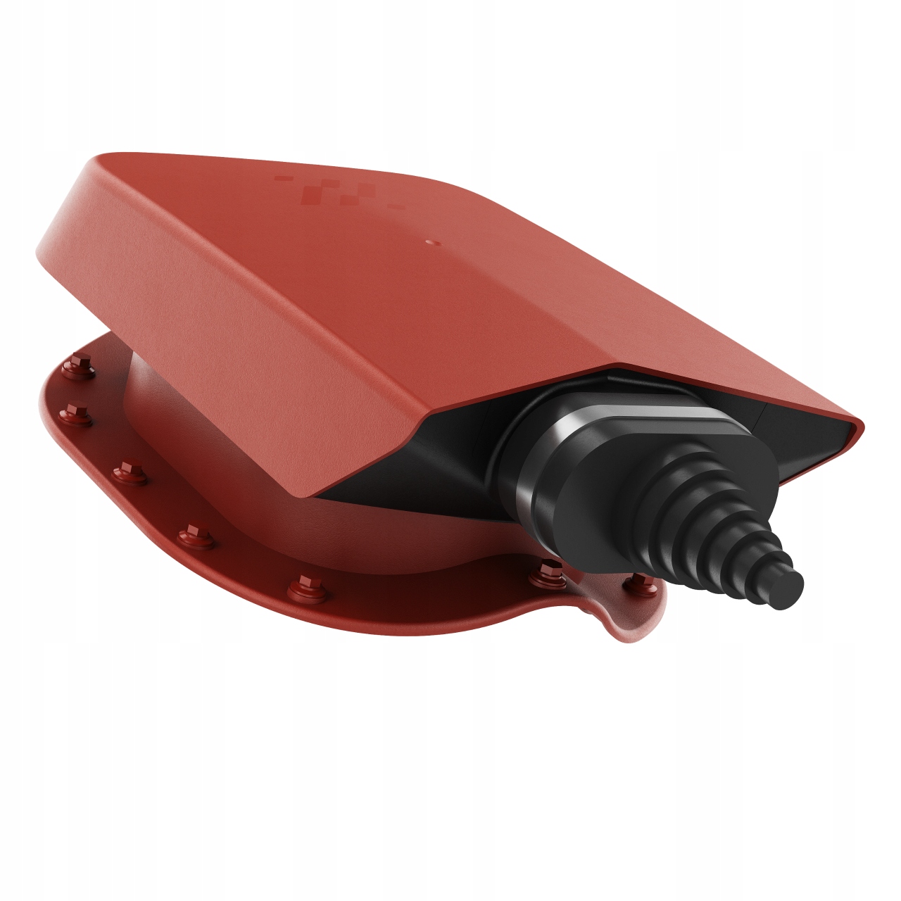 Solární Přechod na solární kabely Blachodachówka Červený 3009